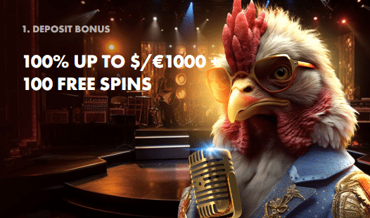 Rooster Bet Online Casino Game Title First Deposit